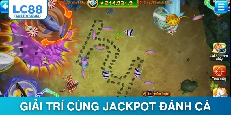 Giải trí cùng jackpot đánh cá nhận thưởng nhanh