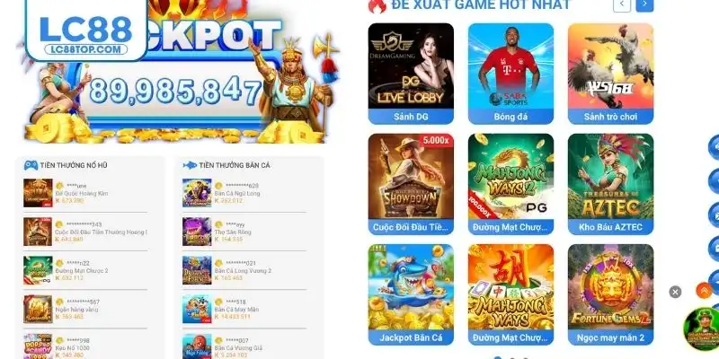Tận hưởng kho game không giới hạn